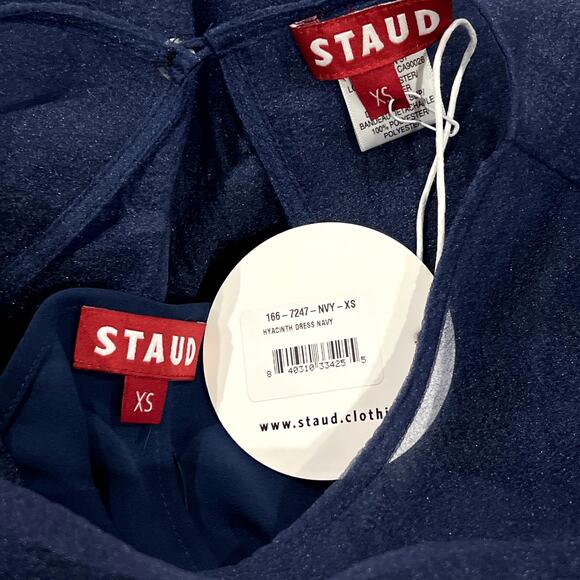 NEW NWT STAUD Hyacinth Organza Maxi Dress - Picture 6 of 7